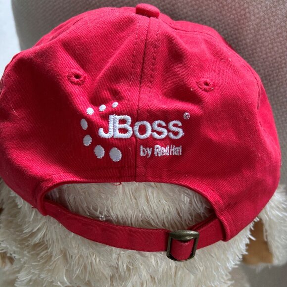 “Red Hat” Baseball Cap Hat with Red Hat Linux Logo - Picture 8 of 15
